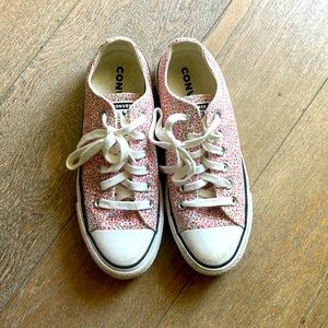 Floral Lowtop Platform Converse